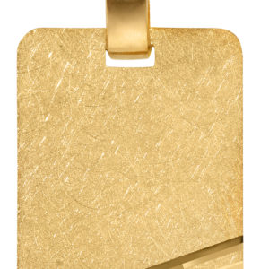 Anhänger Gravurplatte eismatt
