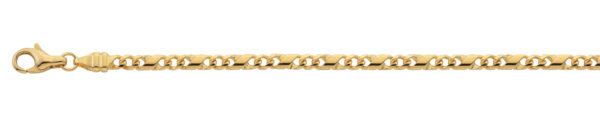 Fantasie 8er-Kette poliert, 3.2 mm