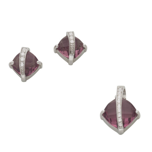 Set Ohrschmuck und Anhänger