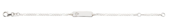 Figaro mit Zirkonia, 1.9 mm