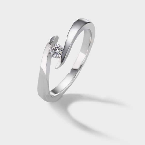 Ring mit Brill 0.10 wsi