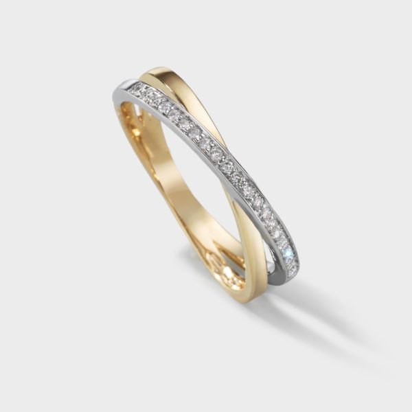 Ring mit Brill 0.10 wsi
