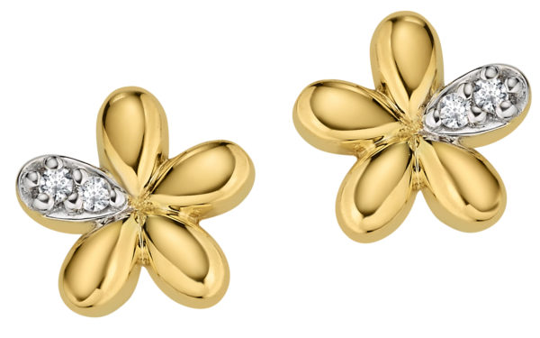 Ohrstecker Blume