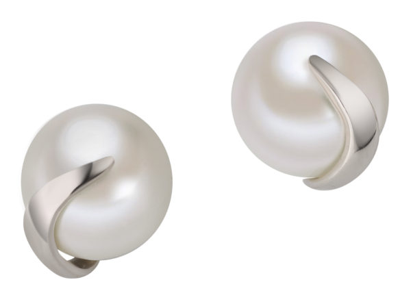 Ohrstecker mit Perle 7 -7.5mm