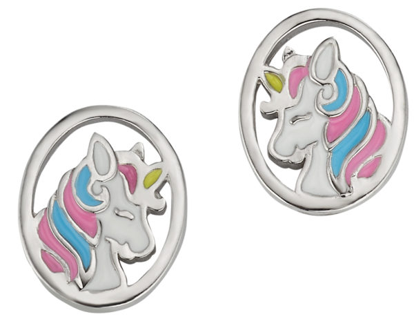 Ohrstecker Einhorn