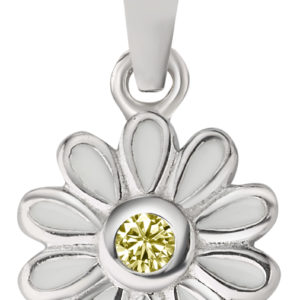Anhänger Blume weiss